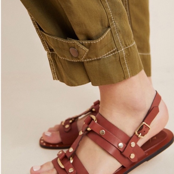 Anthropologie Jackson Tapered Utility Pants Size 4 - Picture 2 of 11